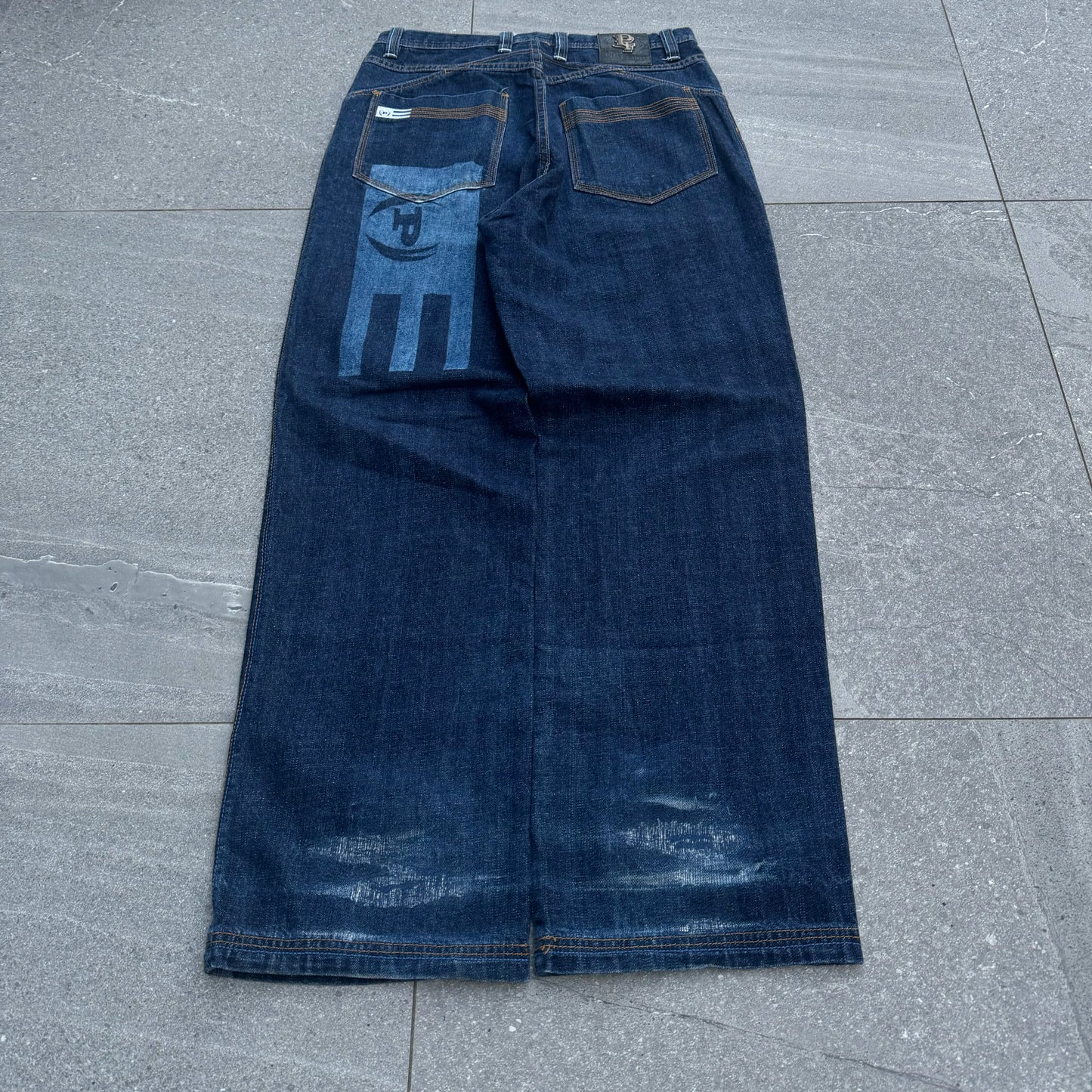 beautiful indigo wash phat farms - 30x32”