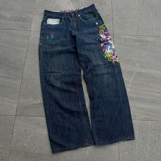 nuttttty ecko bootcuts - 32x30”