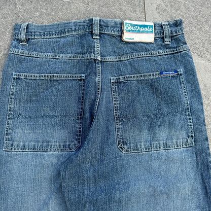 southpole patch jeans - 36x31”