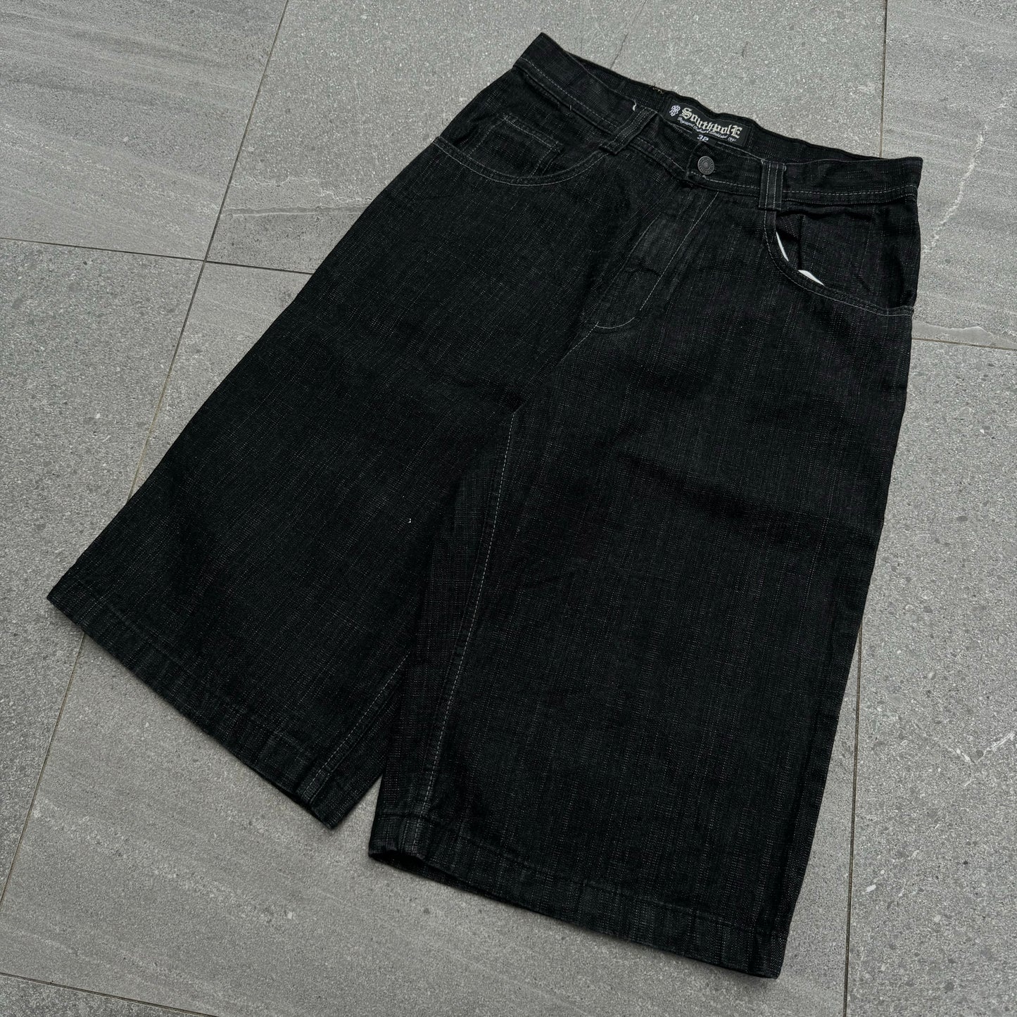 longggg southpole jorts - 32”