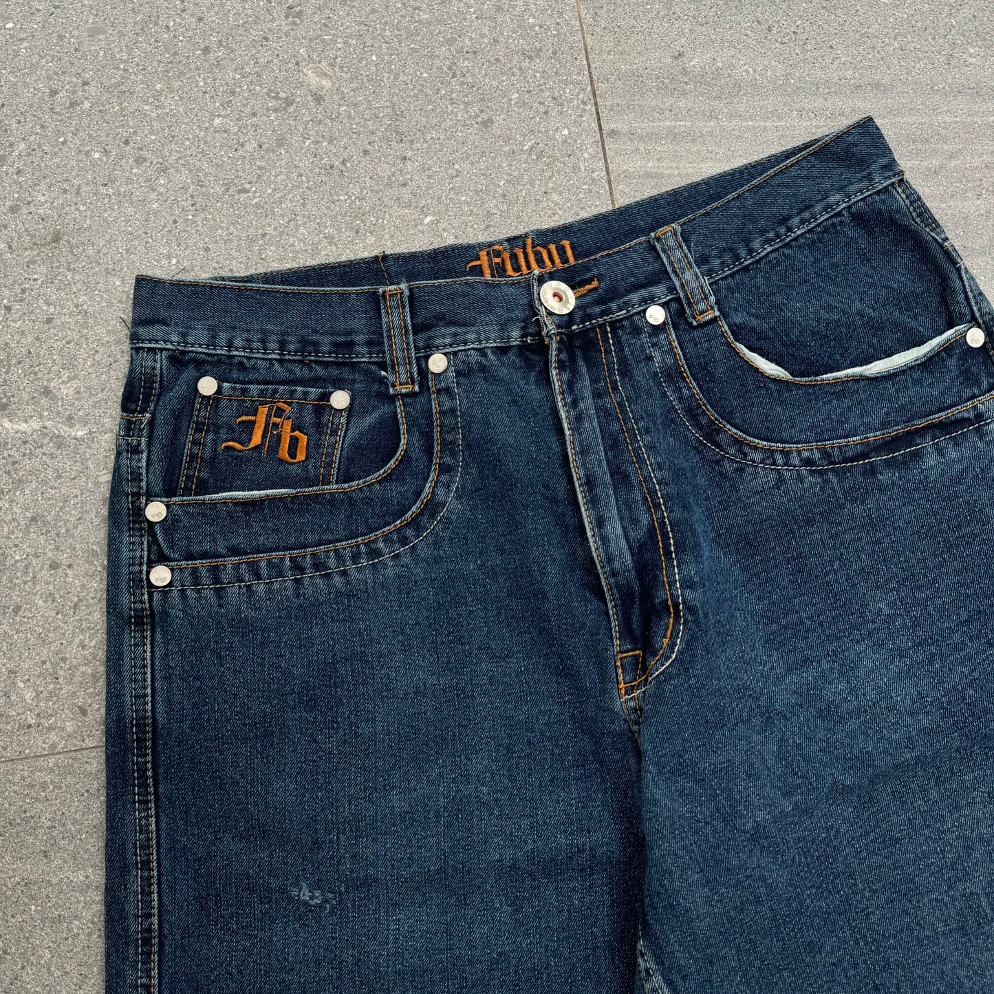 fubu jorts - 36x13.5”