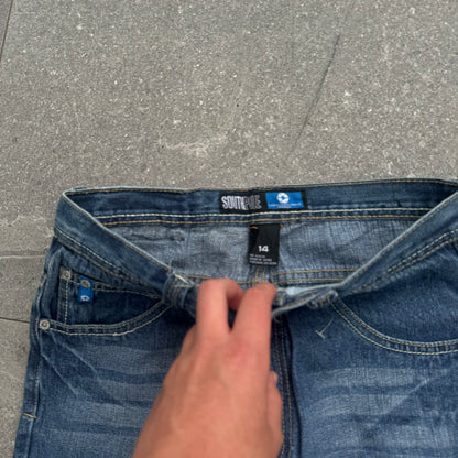 southpole blue tab jorts - 30x11”