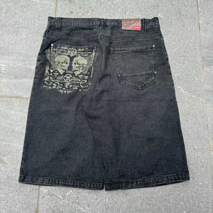 gangsta nofear shorts - 36x13.5”