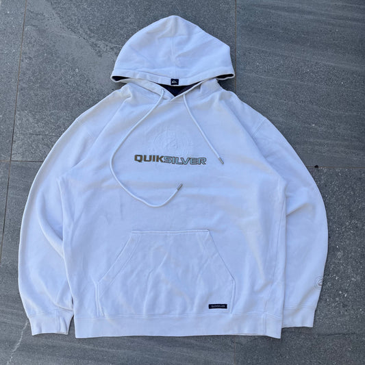 quiksilver * retake pic on back and sleeve * - L