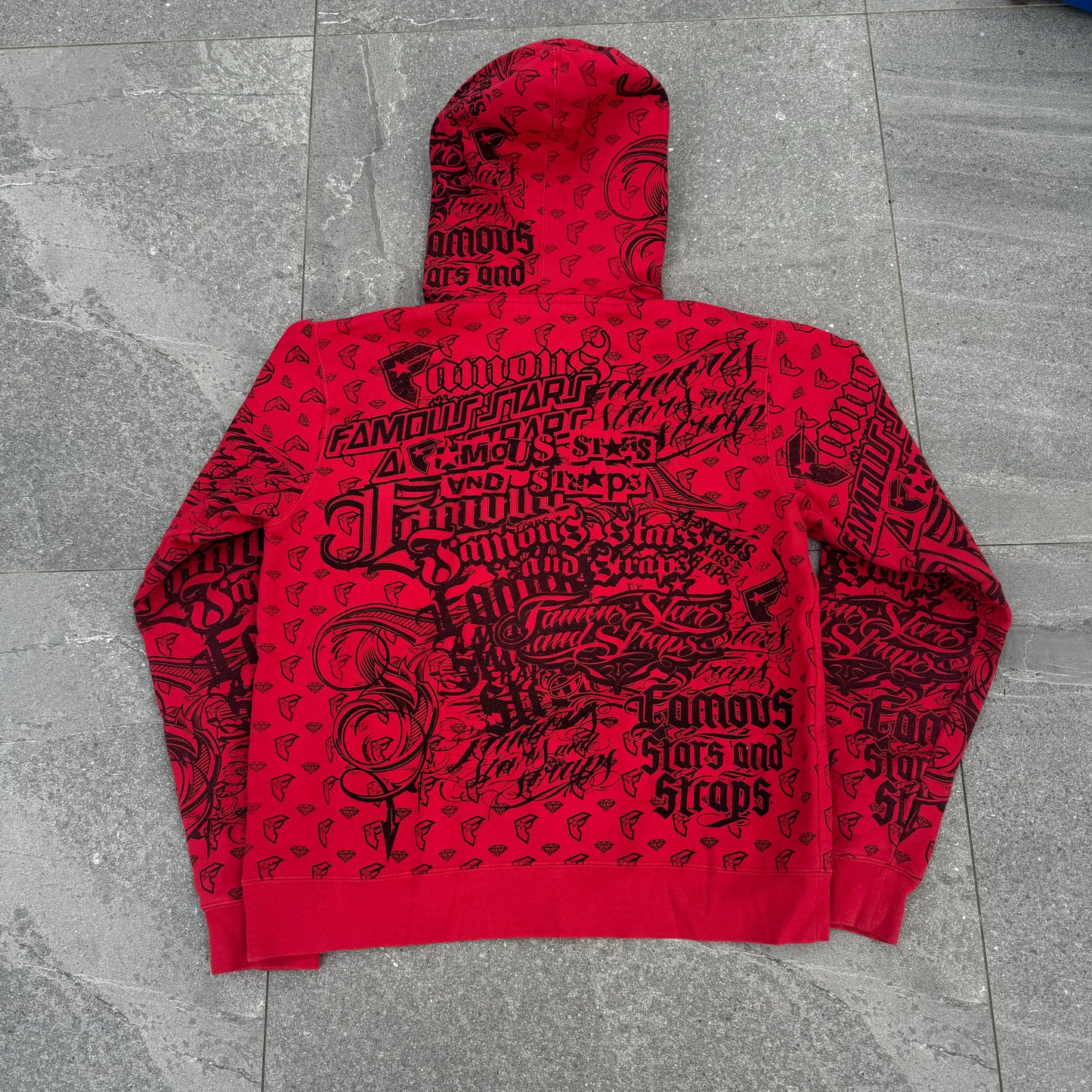 famous stars and straps hoodie - S/M