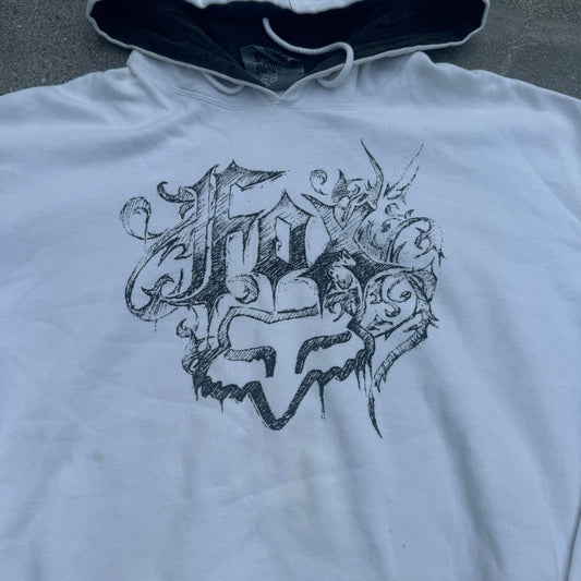 hard fox hoodie - XL