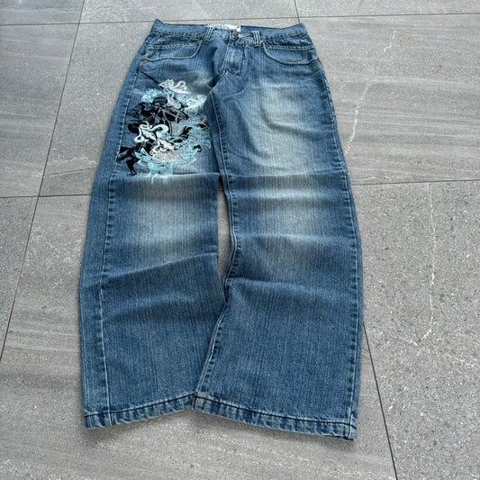 96north jeans HARD ASFUCK- 32x31”