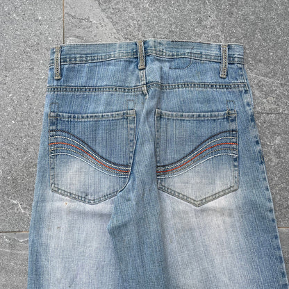 dude why are all the jorts so good wtf - embroidered southpoles 30x15