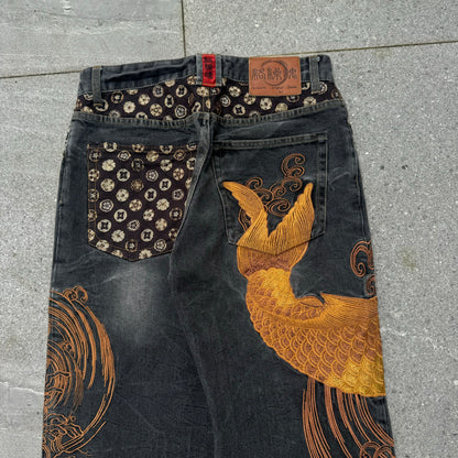 insane karakuri koi’s - 30x30”