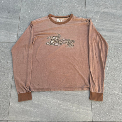 grunge billabong longsleeve - L