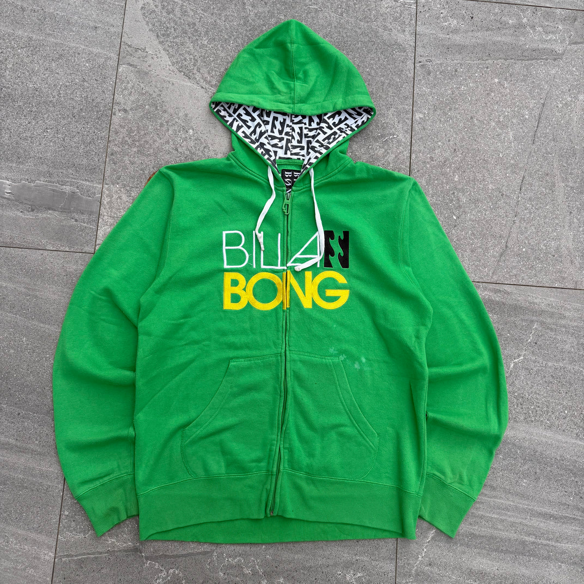 tidy billabong 🍋🍋‍🟩 zipup - L