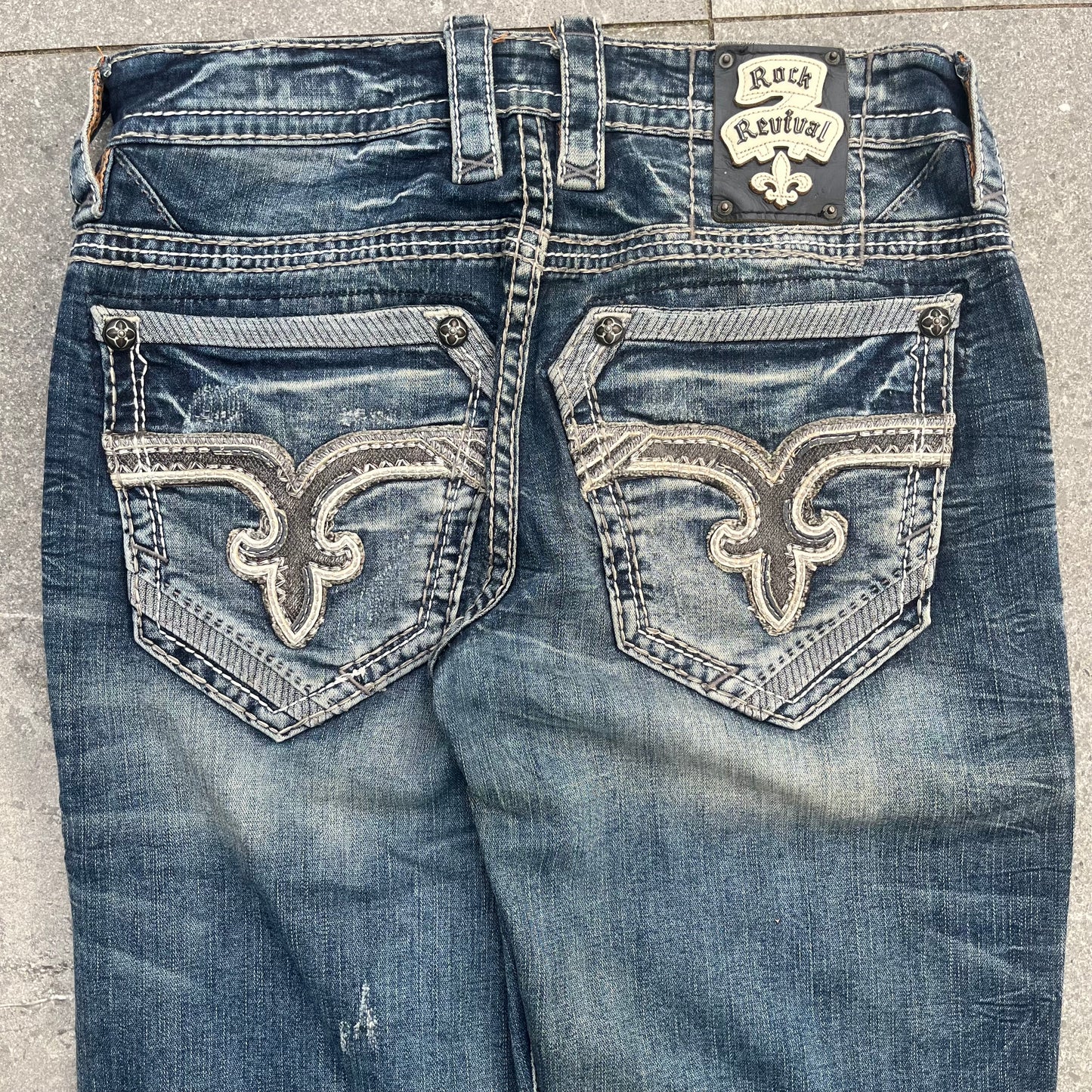 stacked rock revivals - 30x32”