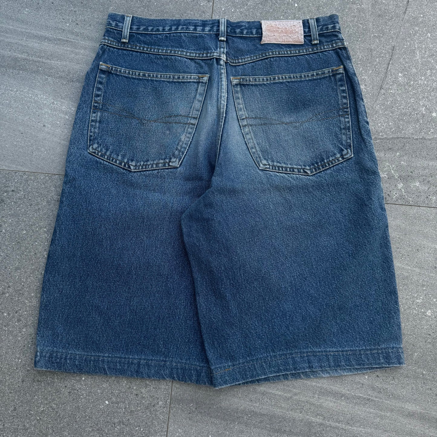 anchor blue jorts - 36x13.5”