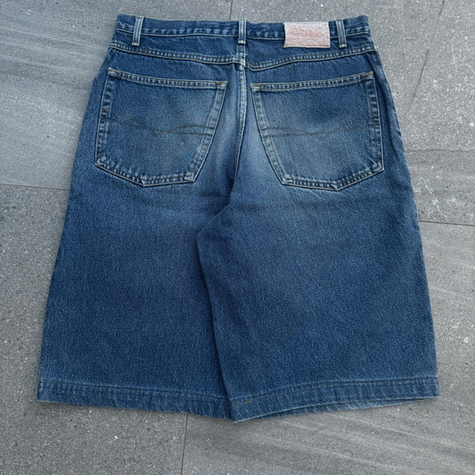 anchor blue jorts - 36x13.5”