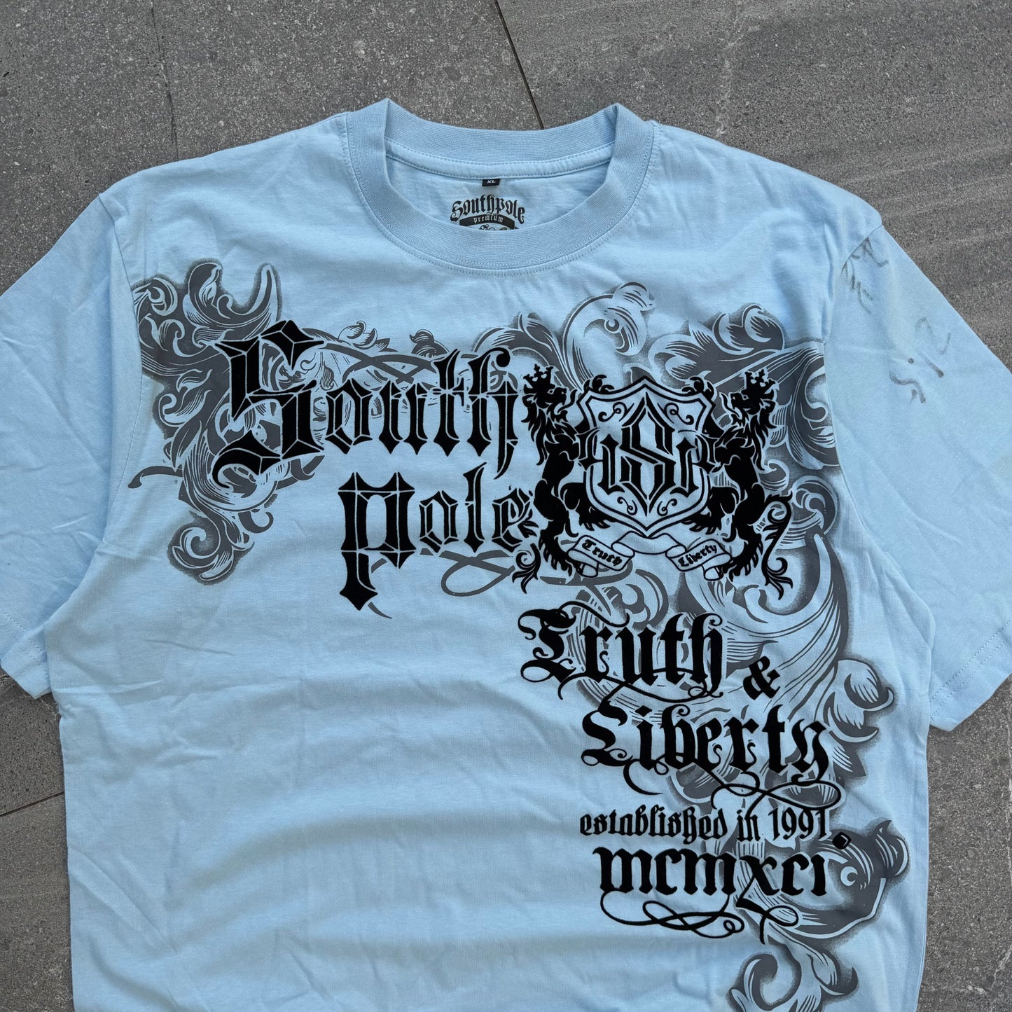 southpole felt tee - XL