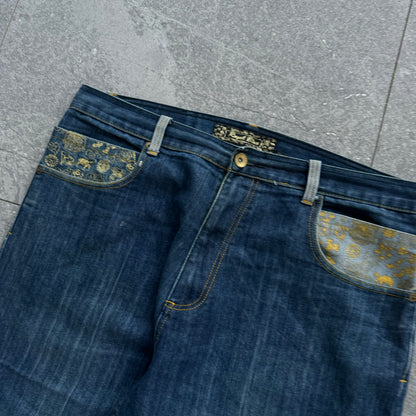 royal blue jeans - 40x31”