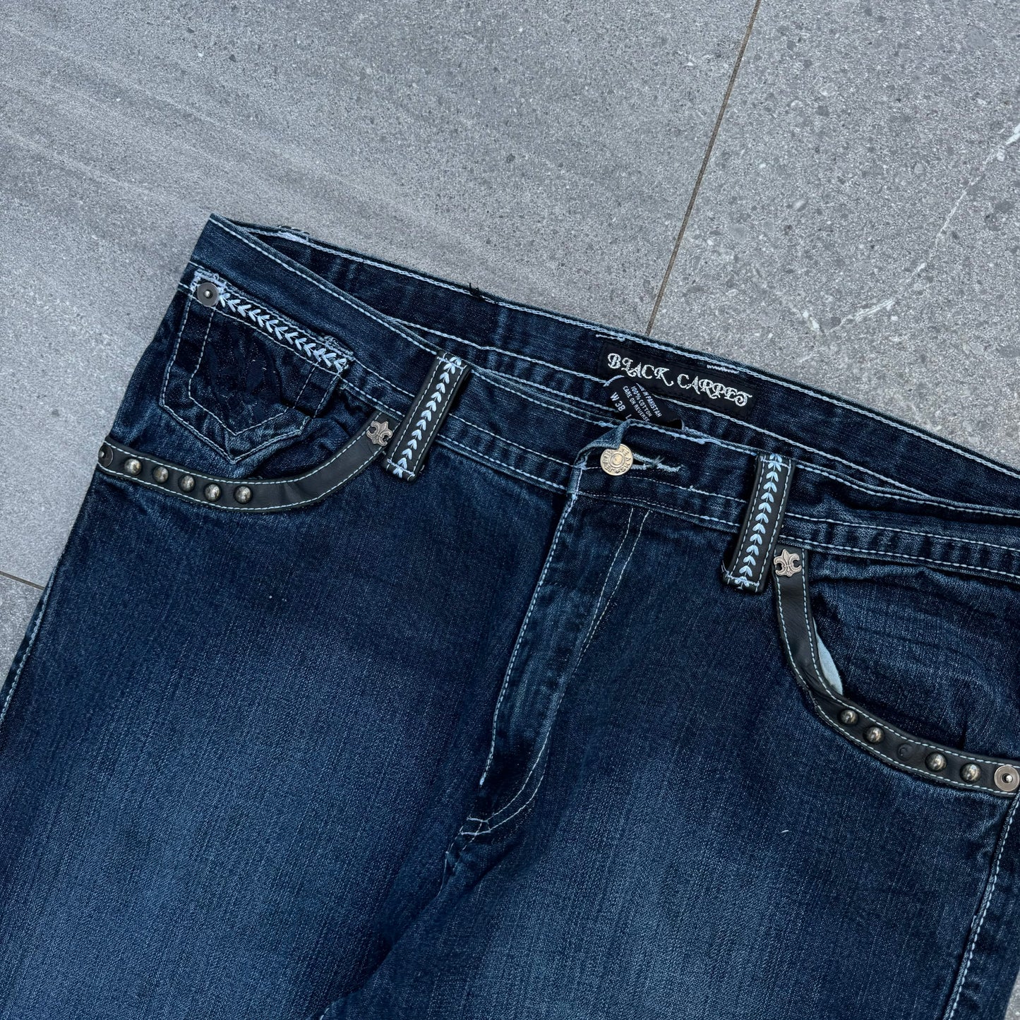 black carpet jeans - 38x33”