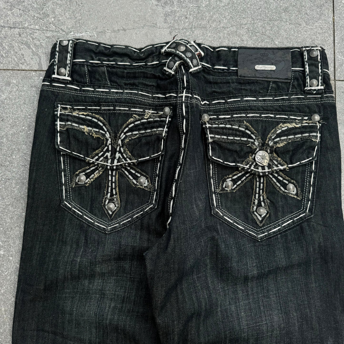 fucking insaneeee raw denim RT jeans - 36x32” the quality is nuts