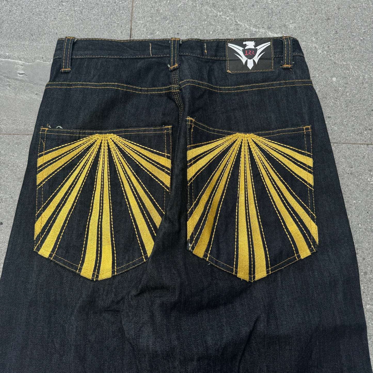 roman royalty raw denim - 31x33”