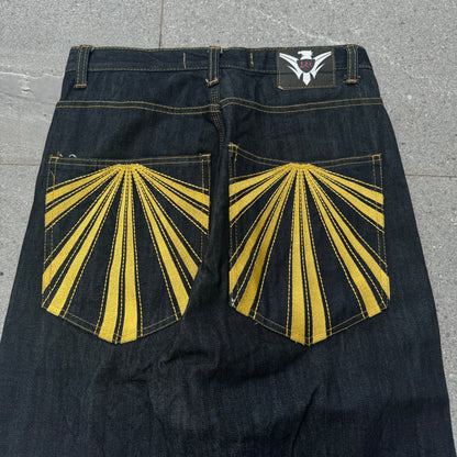roman royalty raw denim - 31x33”