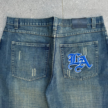 haaaaardddd LA jeans - 40x33” these things have the nicest wash icl