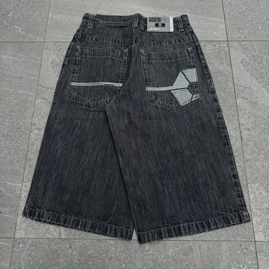 southpole hexagon jorts - 29”
