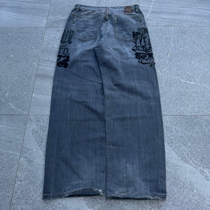 ecko studded side hit jeans - 36x33”