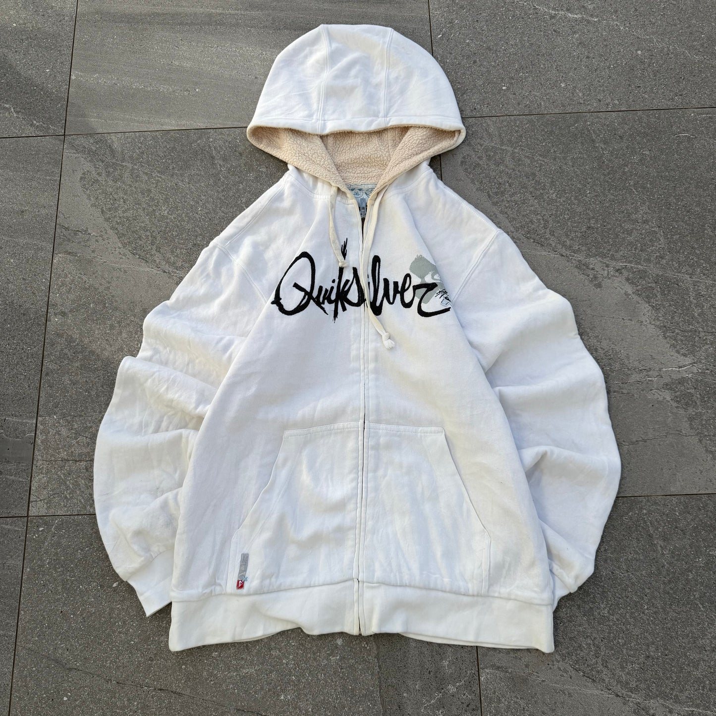 sherpa lined quiksilver zip - L