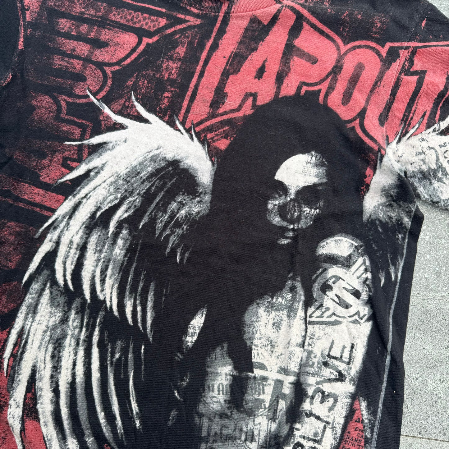 very rare tapout angel tee - S