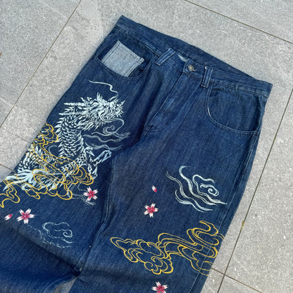 vomanie made in japan jeans - 33x30”