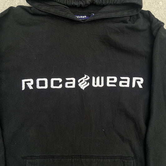 black rocawear hoodie - S/M