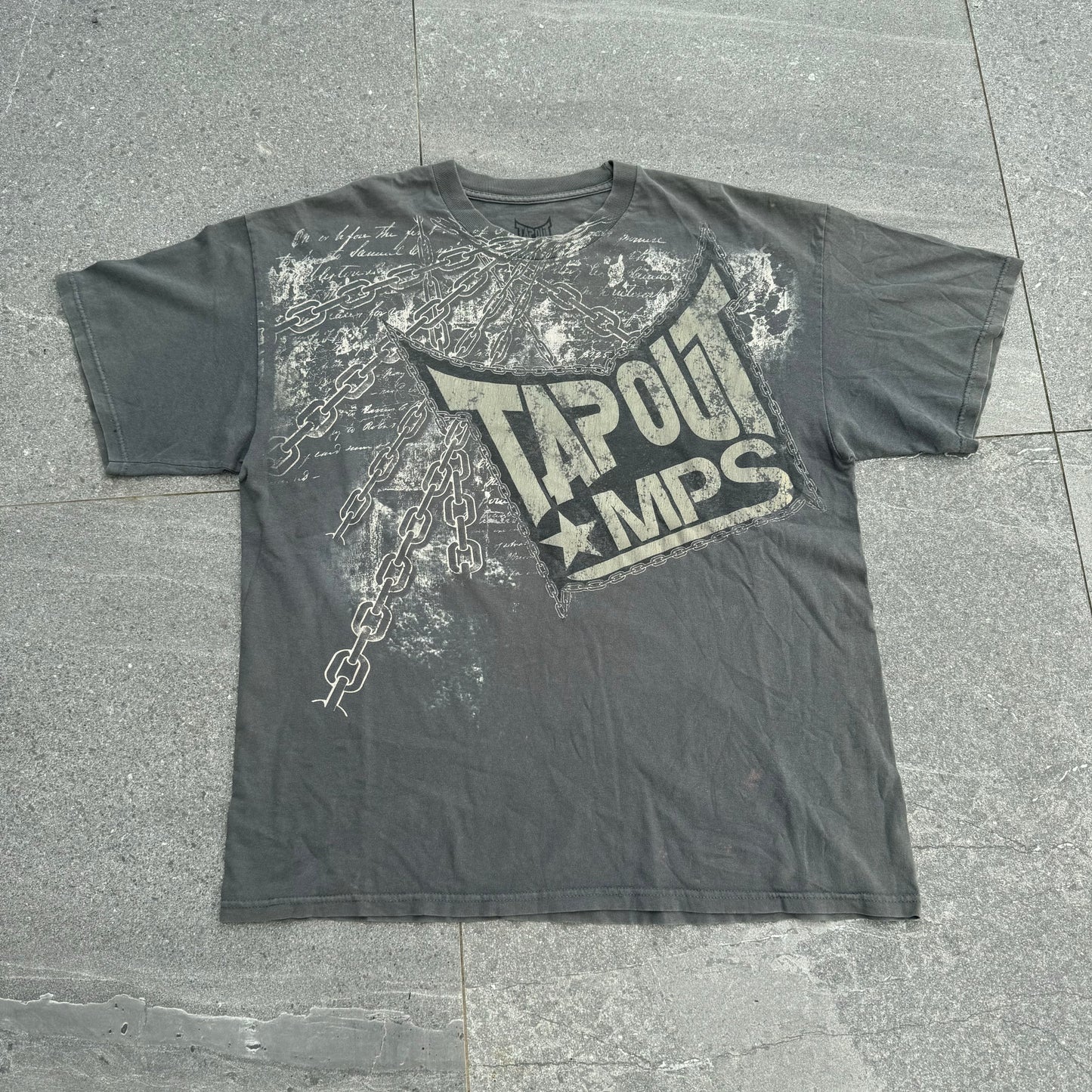 tapout chain tee - XL