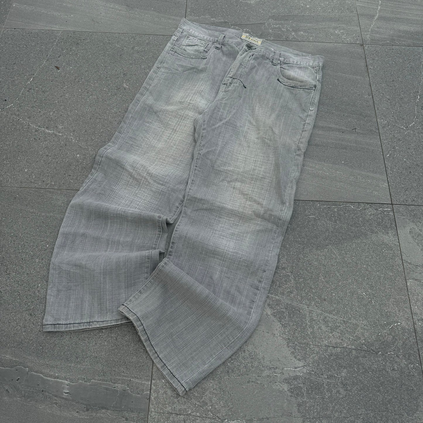 grail southpole spec concrete jeans - 40x33”