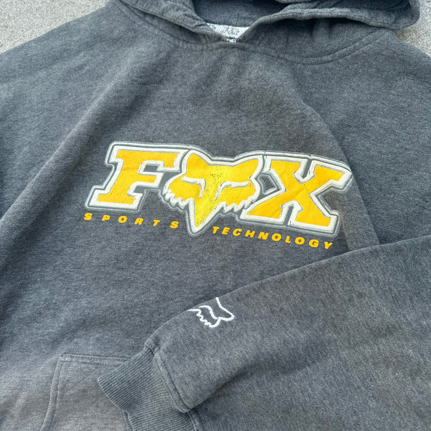 grail grail grail fox hoodie - L/XL