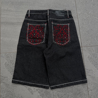southpole studded jorts - 28”
