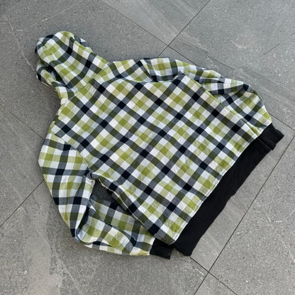 grail plaid DC hoodie - M