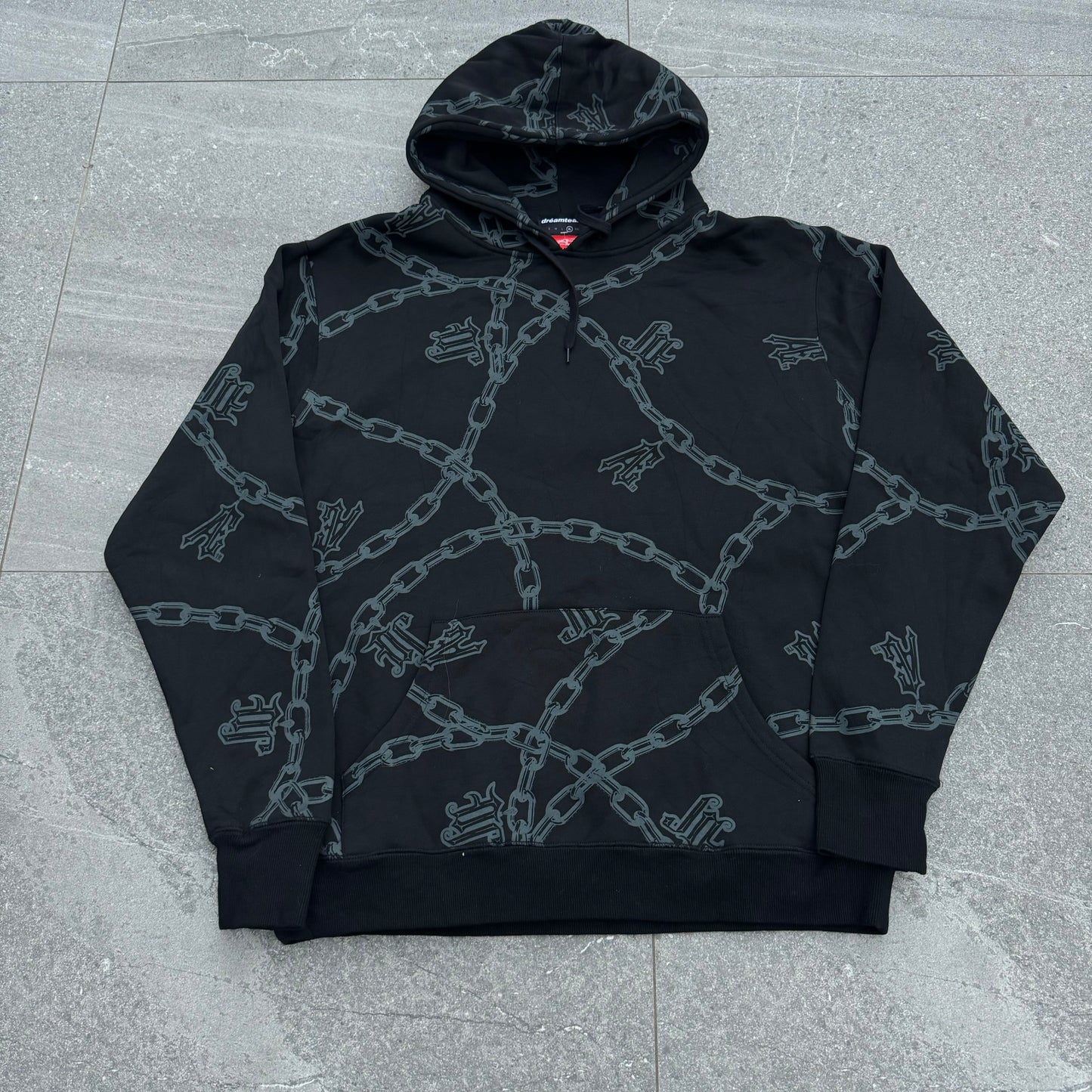 chain hoodie - XL