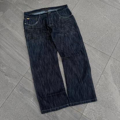 raw denim southpole bootcuts - 38x31”