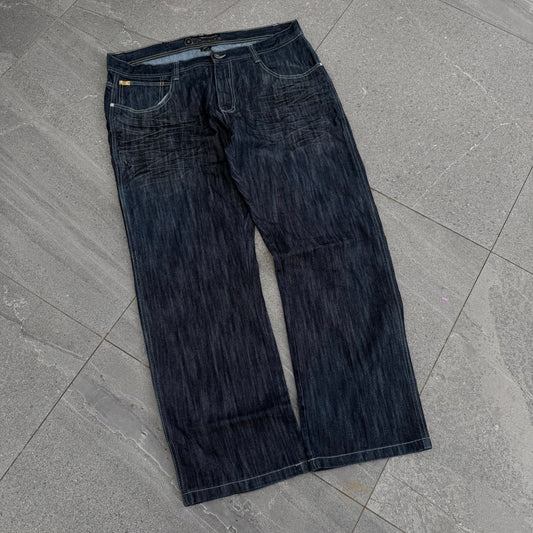 raw denim southpole bootcuts - 38x31”
