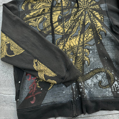 top heavy hoodie - L