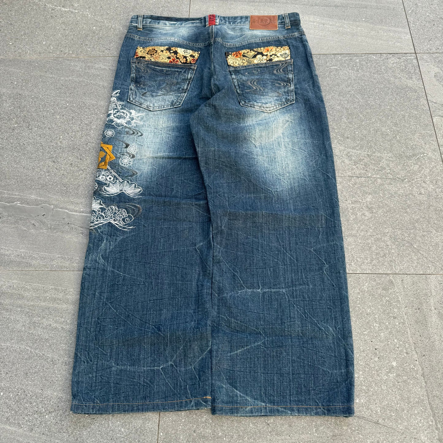 HARD KARAKURI JEANS OMGEEEE - 36x28” (40” outseam)