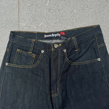 roman royalty raw denim - 31x33”