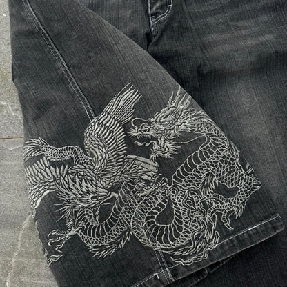 gorgeous dogtown black faders - 36x15”