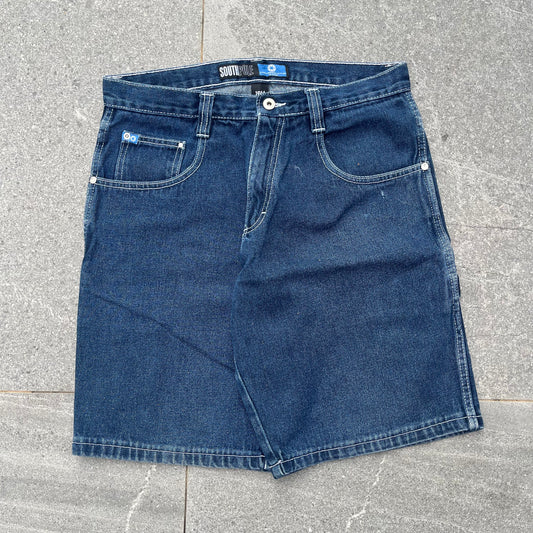 southpole blue tab carpenter jorts - 32”