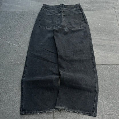 GRAIL anchor blue ‘huge’ jeans (12” opening) - 33x31”