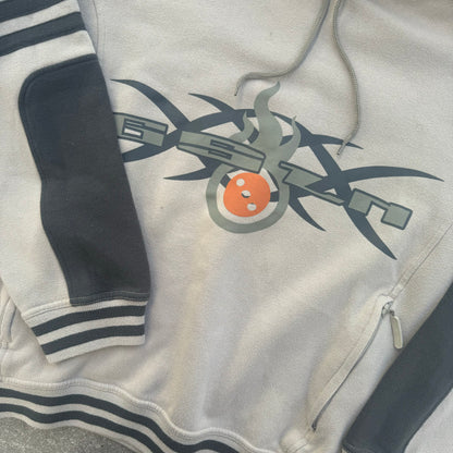 insane panelled gasolina hoodie - M