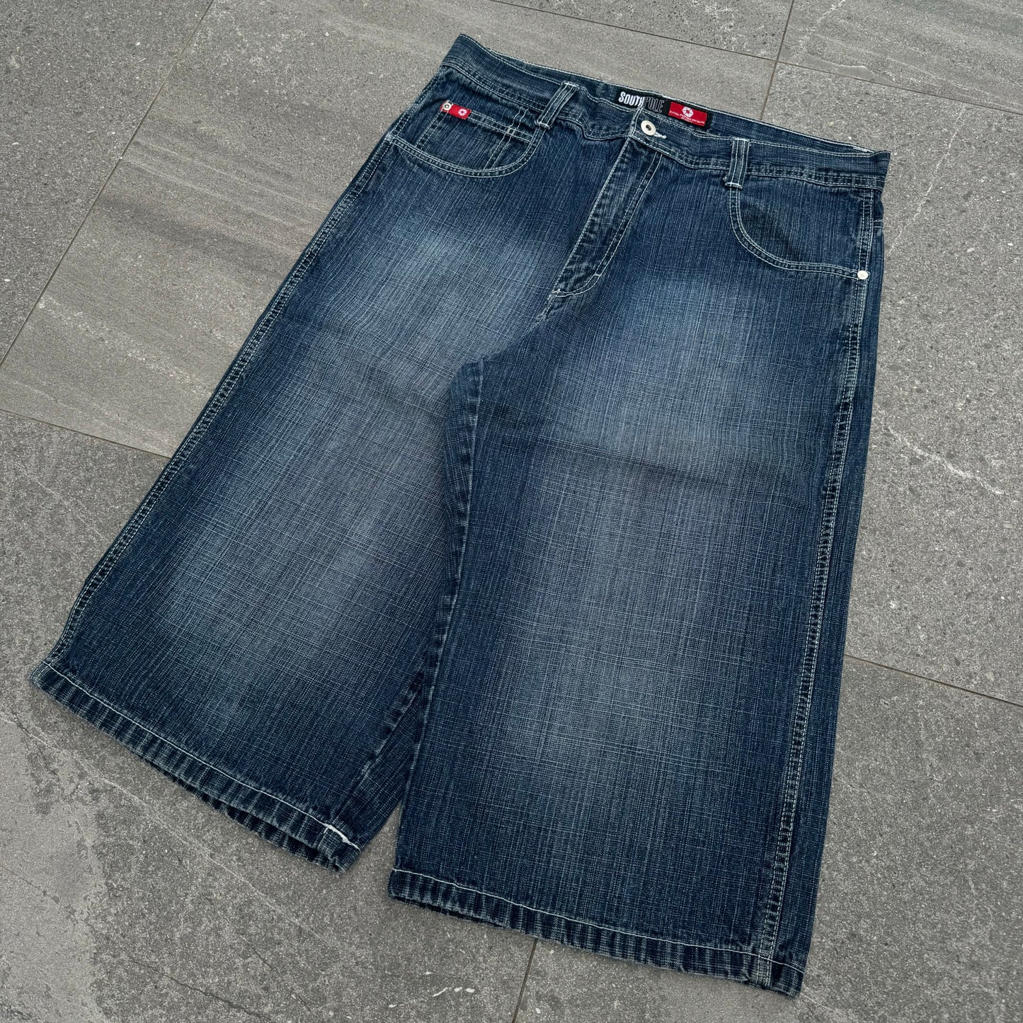 looooong southpole jorts - 36x18”