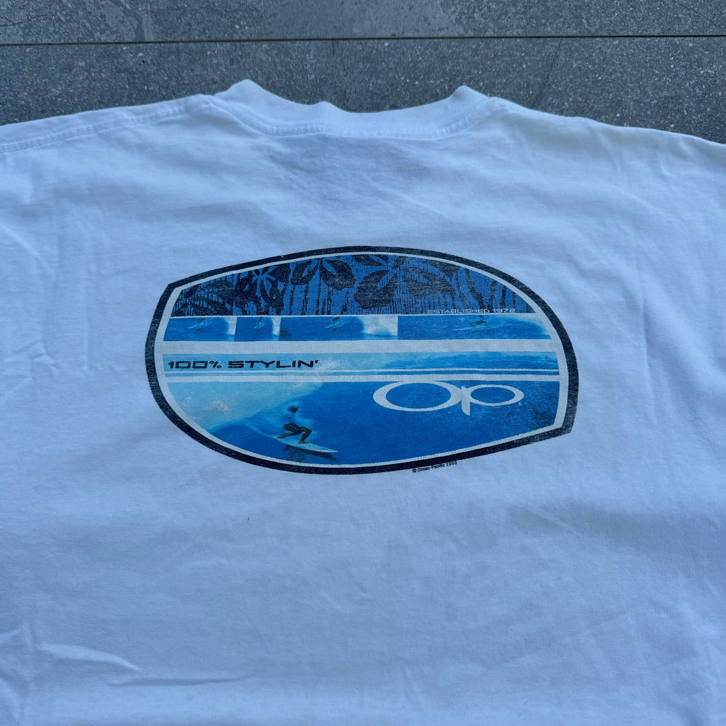 grail 2000 ocean pacific tee - XL
