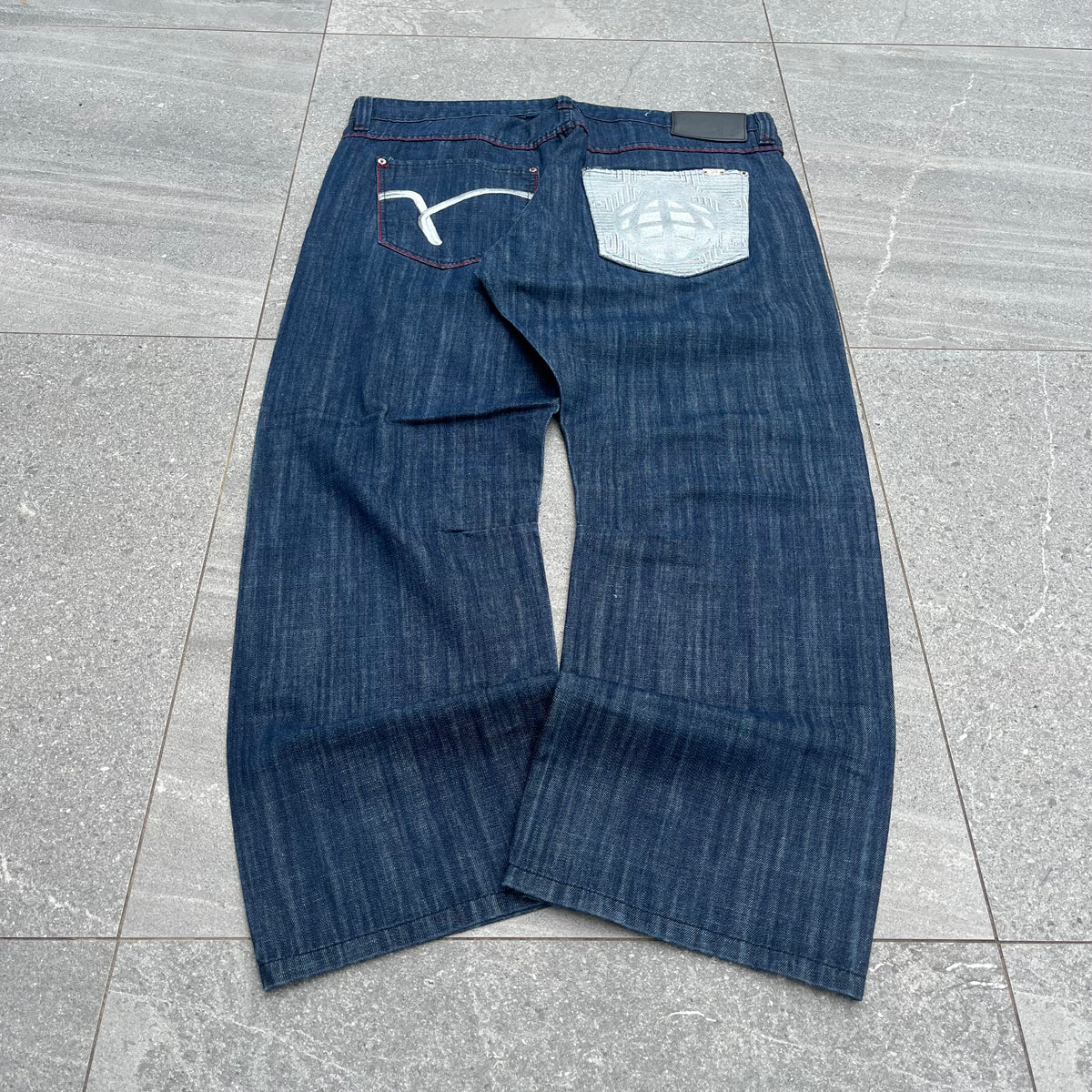 indigo red jeans - 40x32”