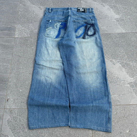 goat bagggggy southpole jeans - 36x30”
